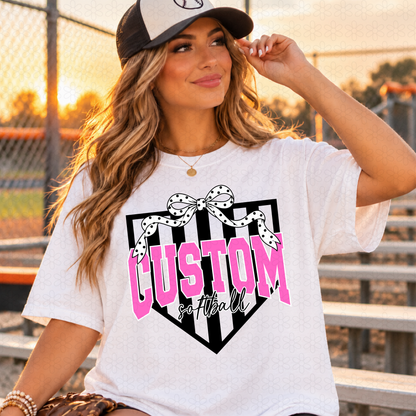 Custom team softball