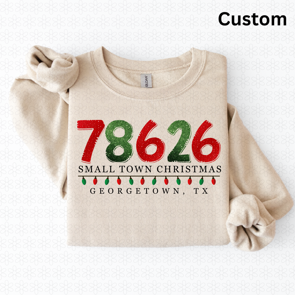 Custom zip code Christmas