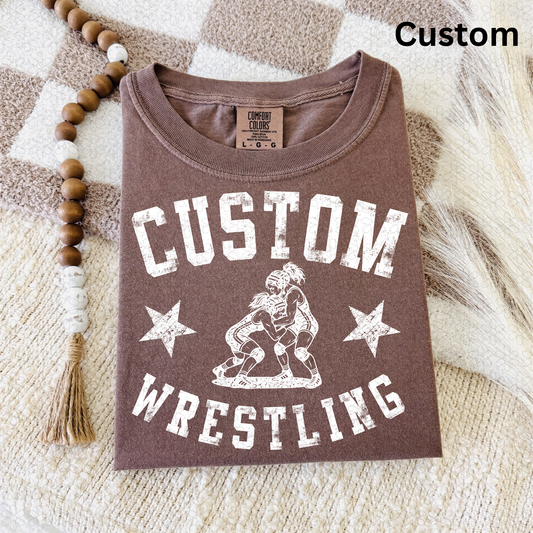 Custom wrestling (color and team name)