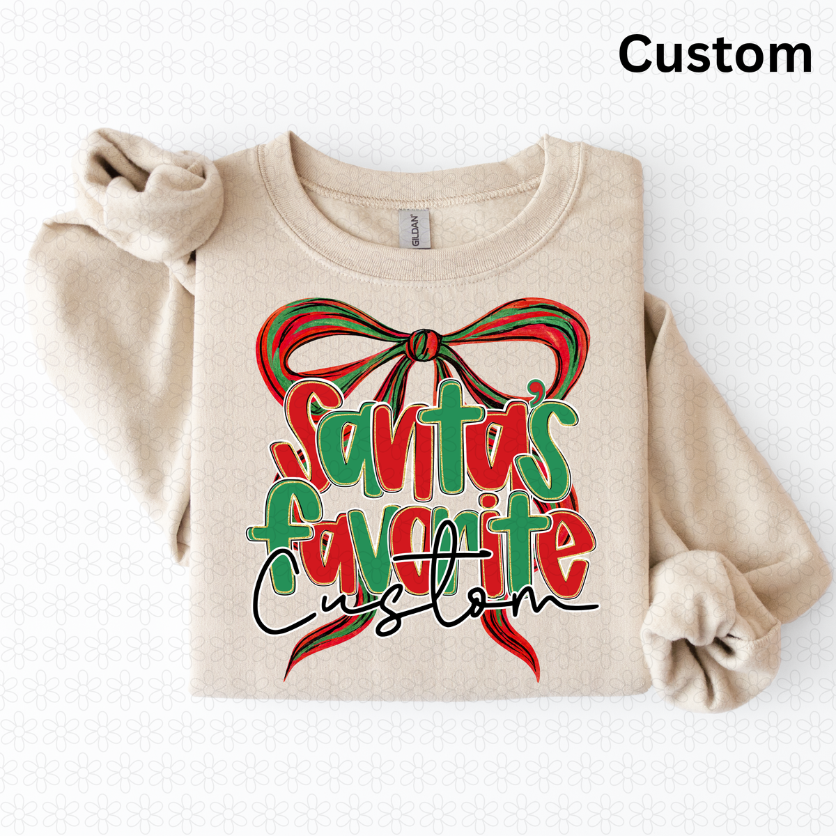 Santa’s favorite custom (any word)