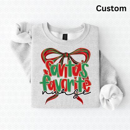 Santa’s favorite custom (any word)