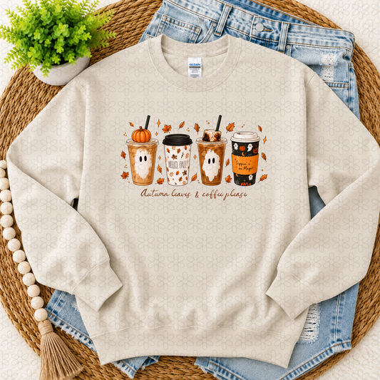 Autumn leaves & coffee please