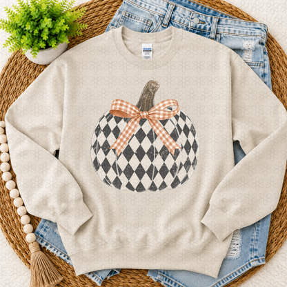 Checkered pumpkin