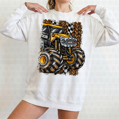 Monster truck with mud tracks (choose your truck)