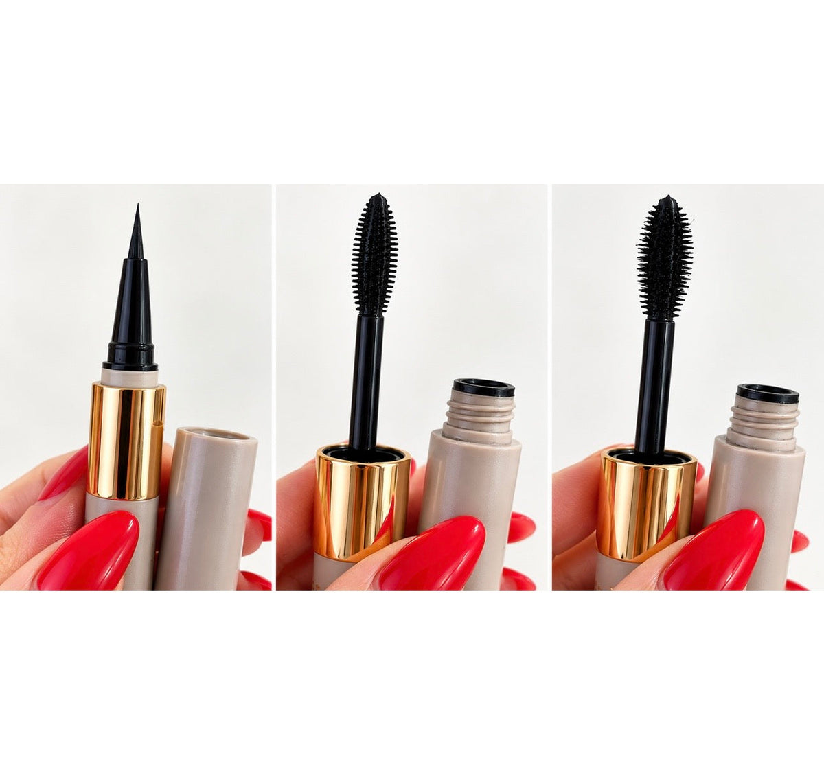 Tulip Beauty Lash Duo | 4D Waterproof Tubing Mascara + Precision Eyeliner
