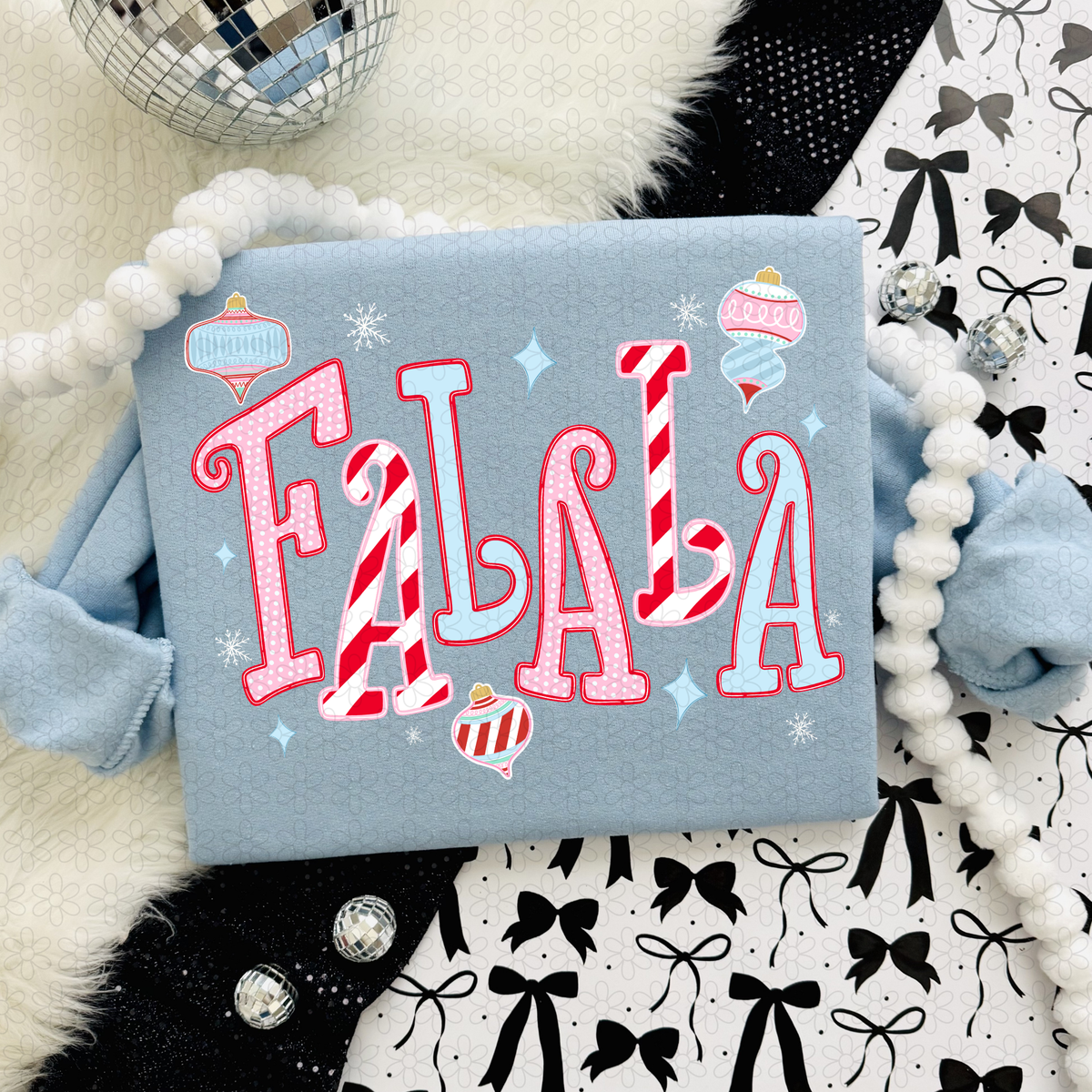 Candy cane falala