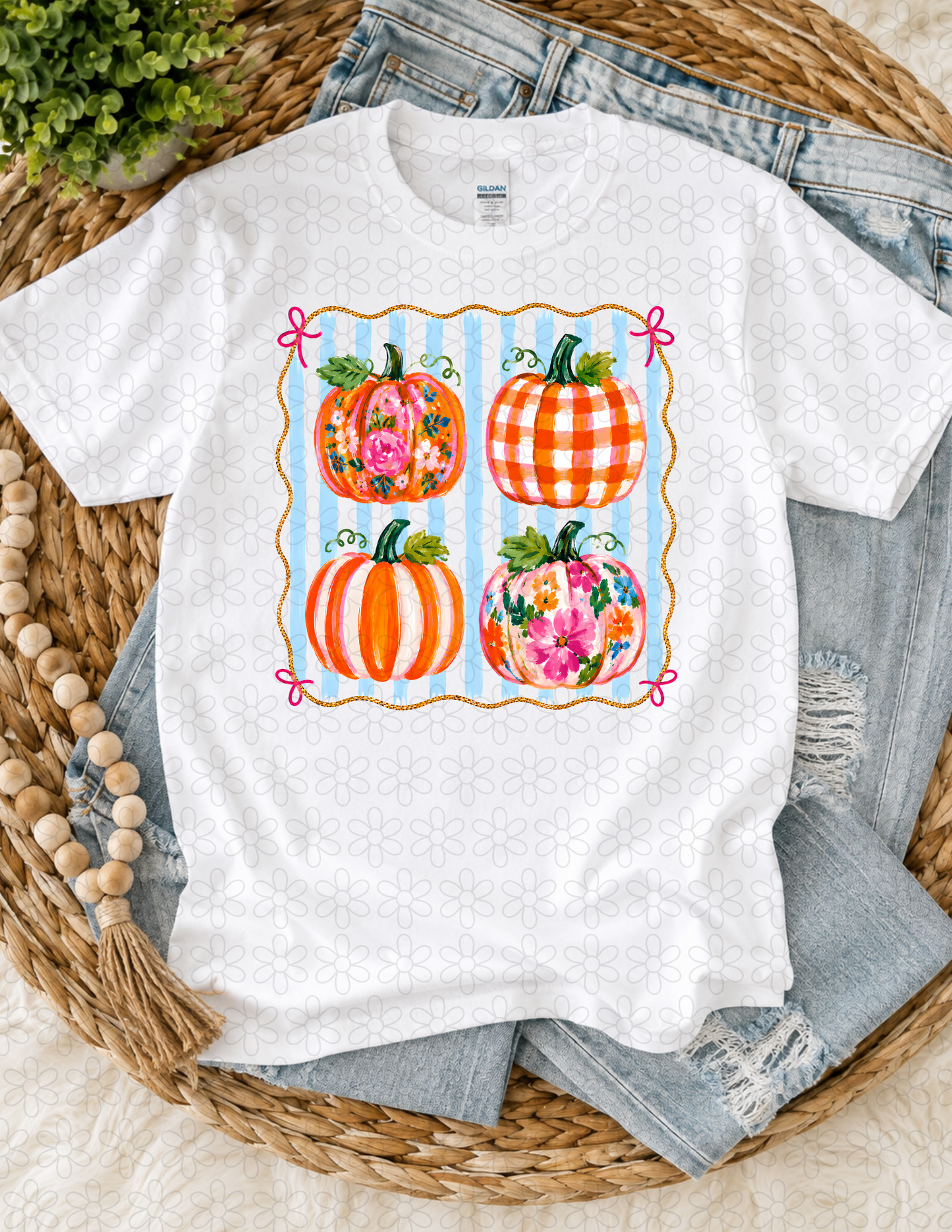 FLORAL PUMPKINS