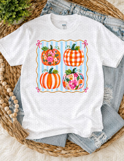 FLORAL PUMPKINS