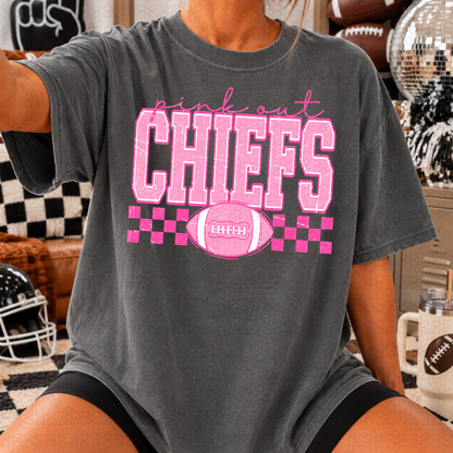 PINK OUT FOOTBALL (CHOOSE FROM TEAMS DISPLAYED)