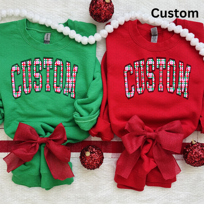 Plaid custom font