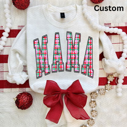 Plaid custom font