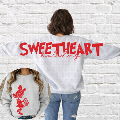 Sweetheart holiday (front and back)