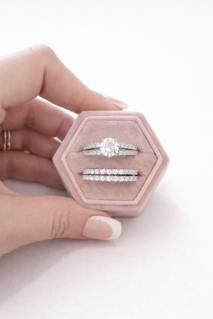 Bethany 2 Piece Ring Set-SIlver