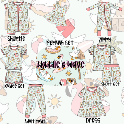 Waddle & Wave Bamboo READY TO SHIP