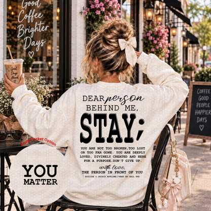 STAY (FRONT AND BACK IMAGE)