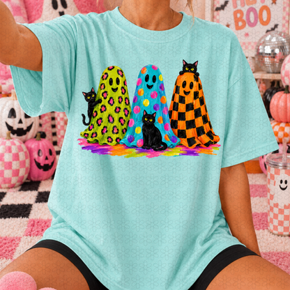 PREPPY GHOSTS WITH CATS