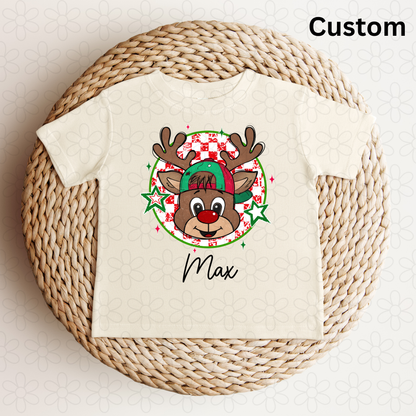 Custom boy reindeer