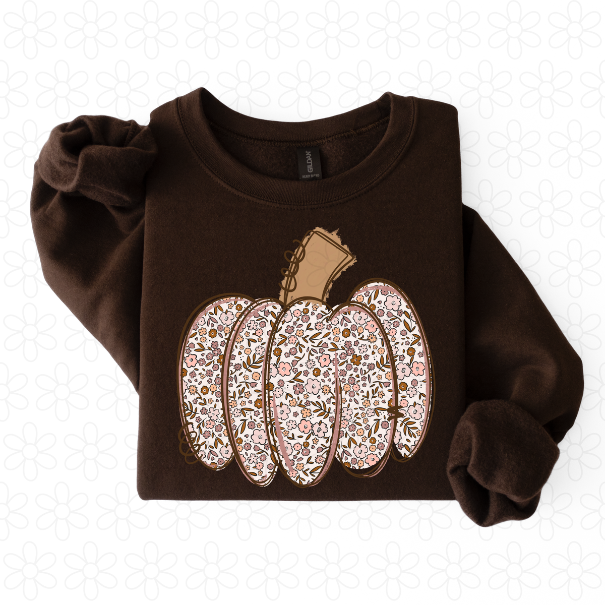 Floral pumpkin