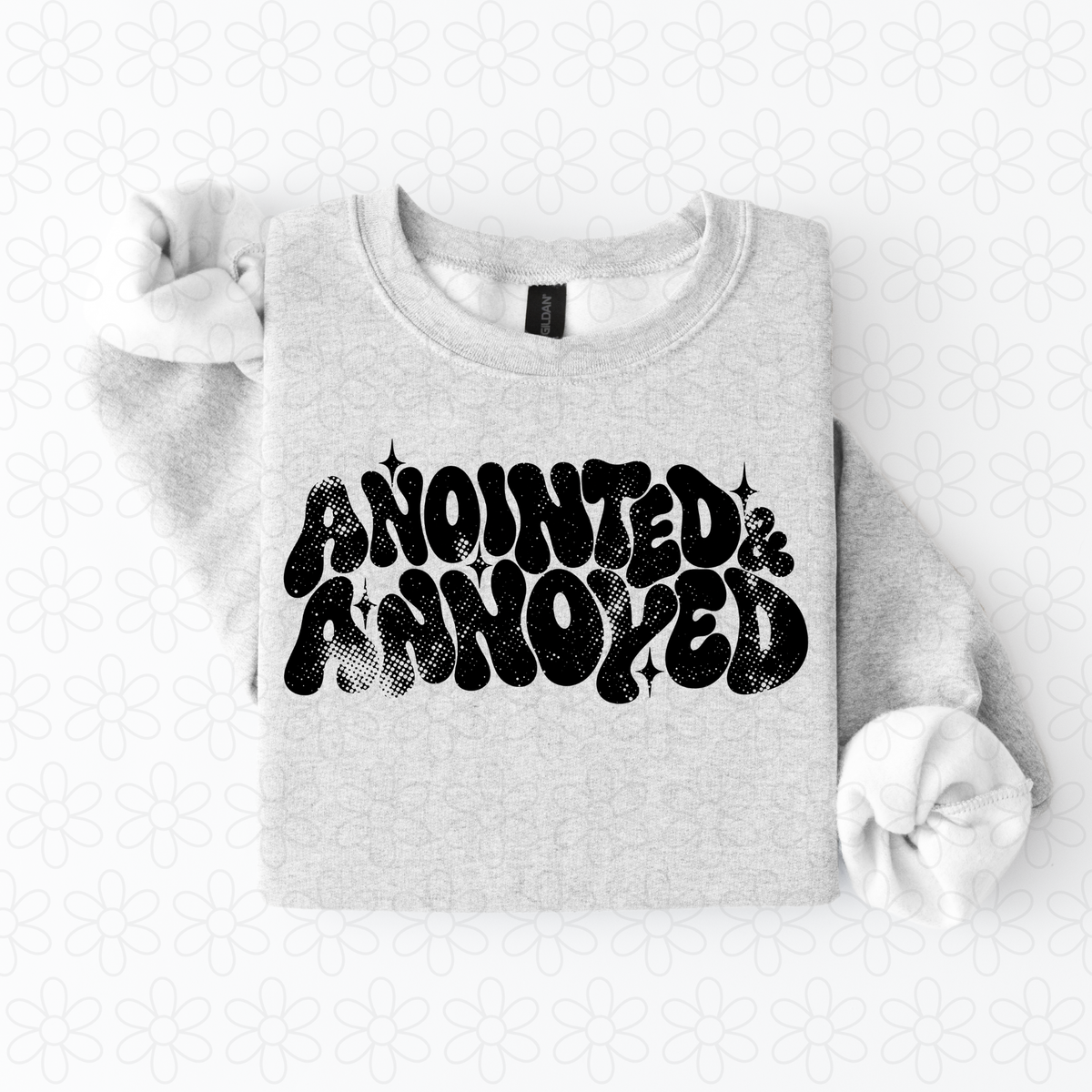 Anointed and annoyed (black or white font)
