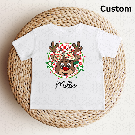Custom reindeer girl