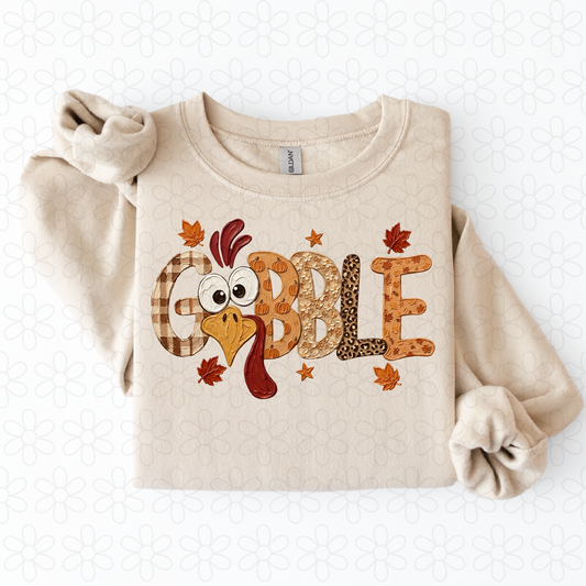Gobble turkey face