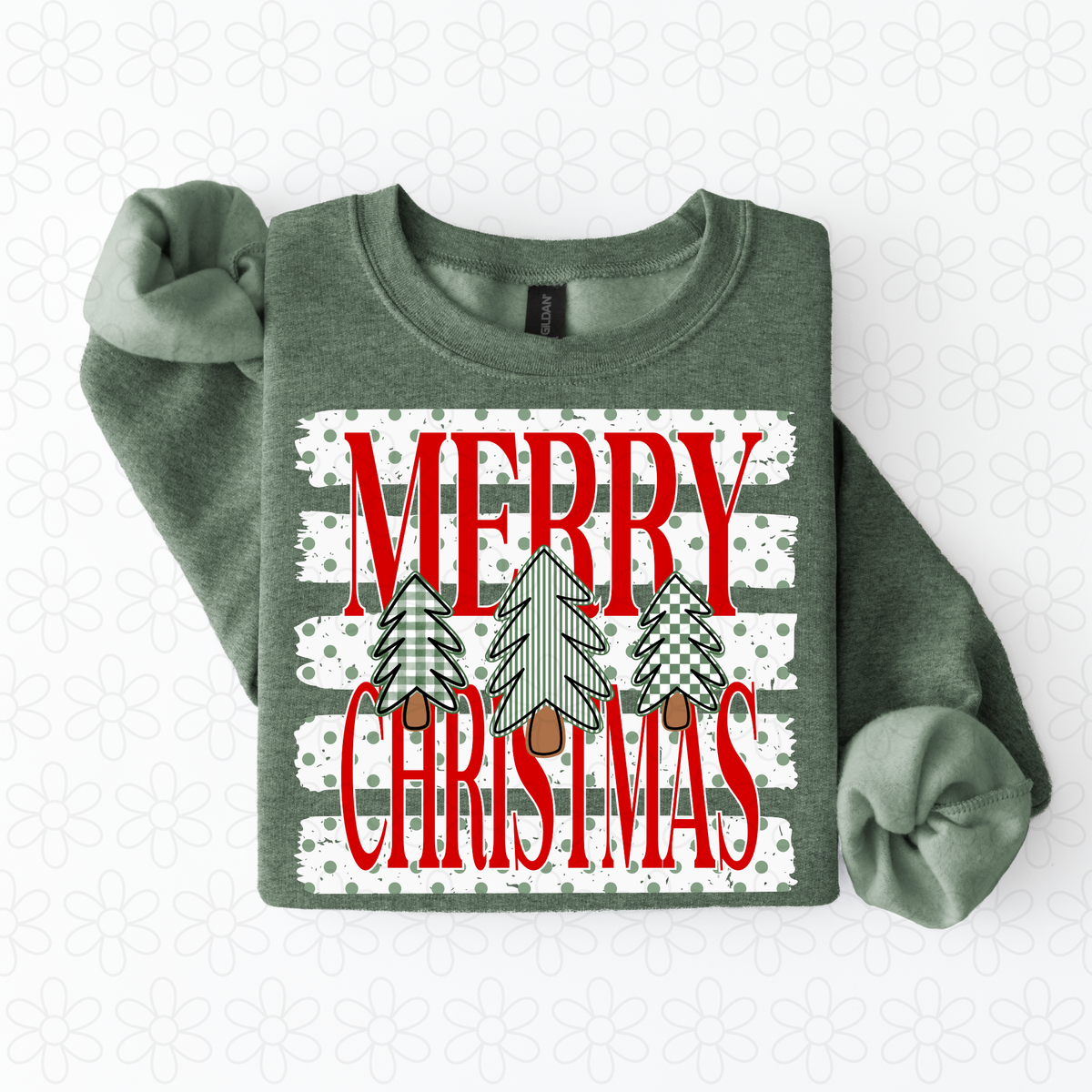Merry Christmas stripes