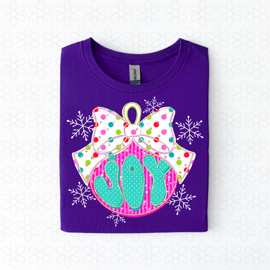 Joy ornament