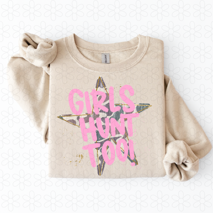 Girls hunt too