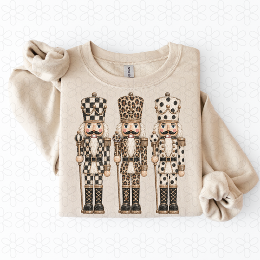 Patterned nutcrackers