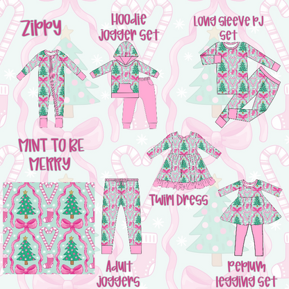 Mint To Be Merry Bamboo- PREORDER