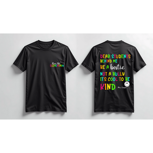 PERSONALIZED DEAR STUDENT TEE