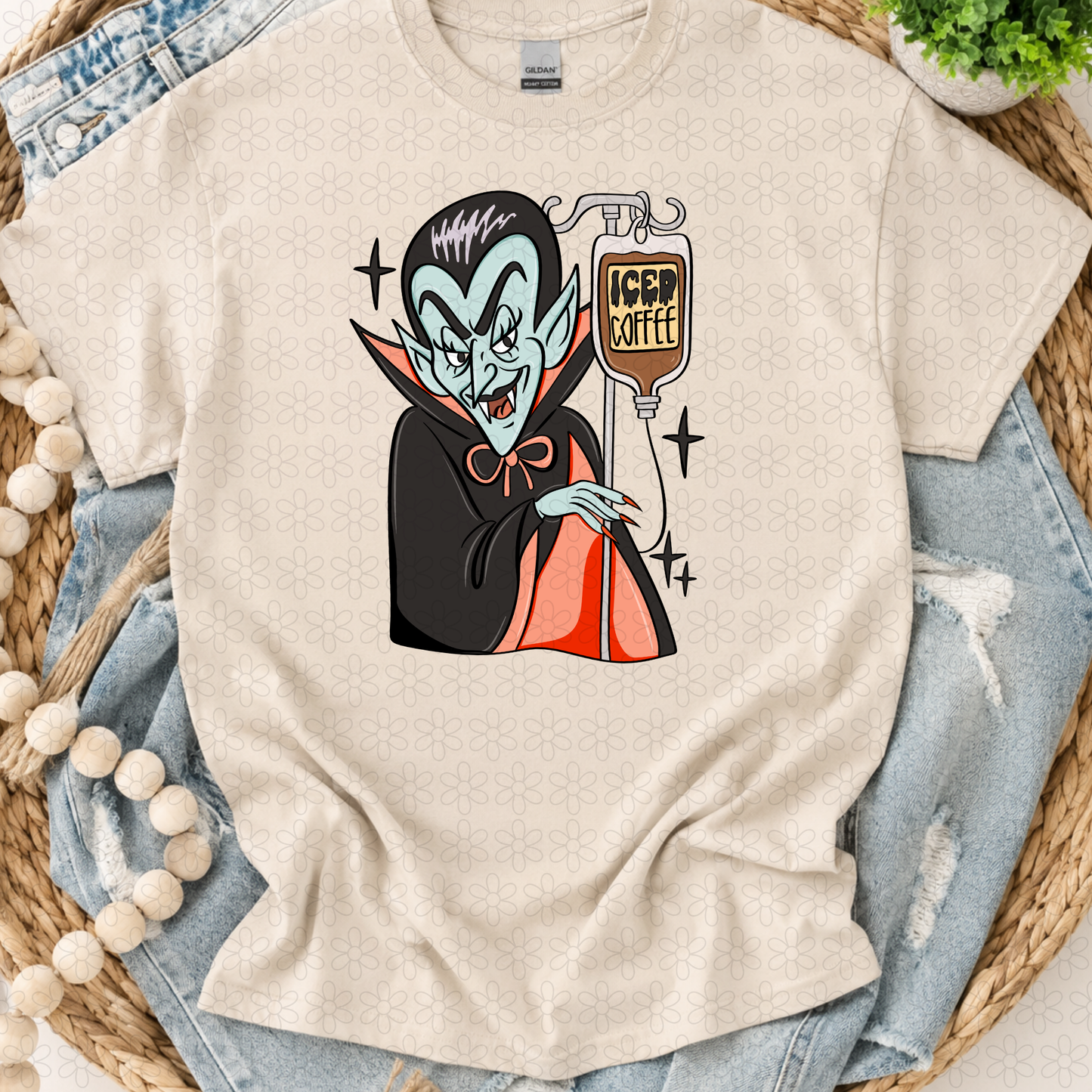 Iced coffee vampire