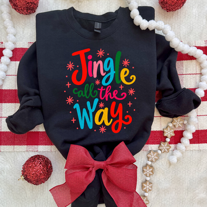 Colorful jingle all the way