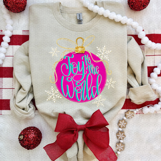 Joy to the world ornament
