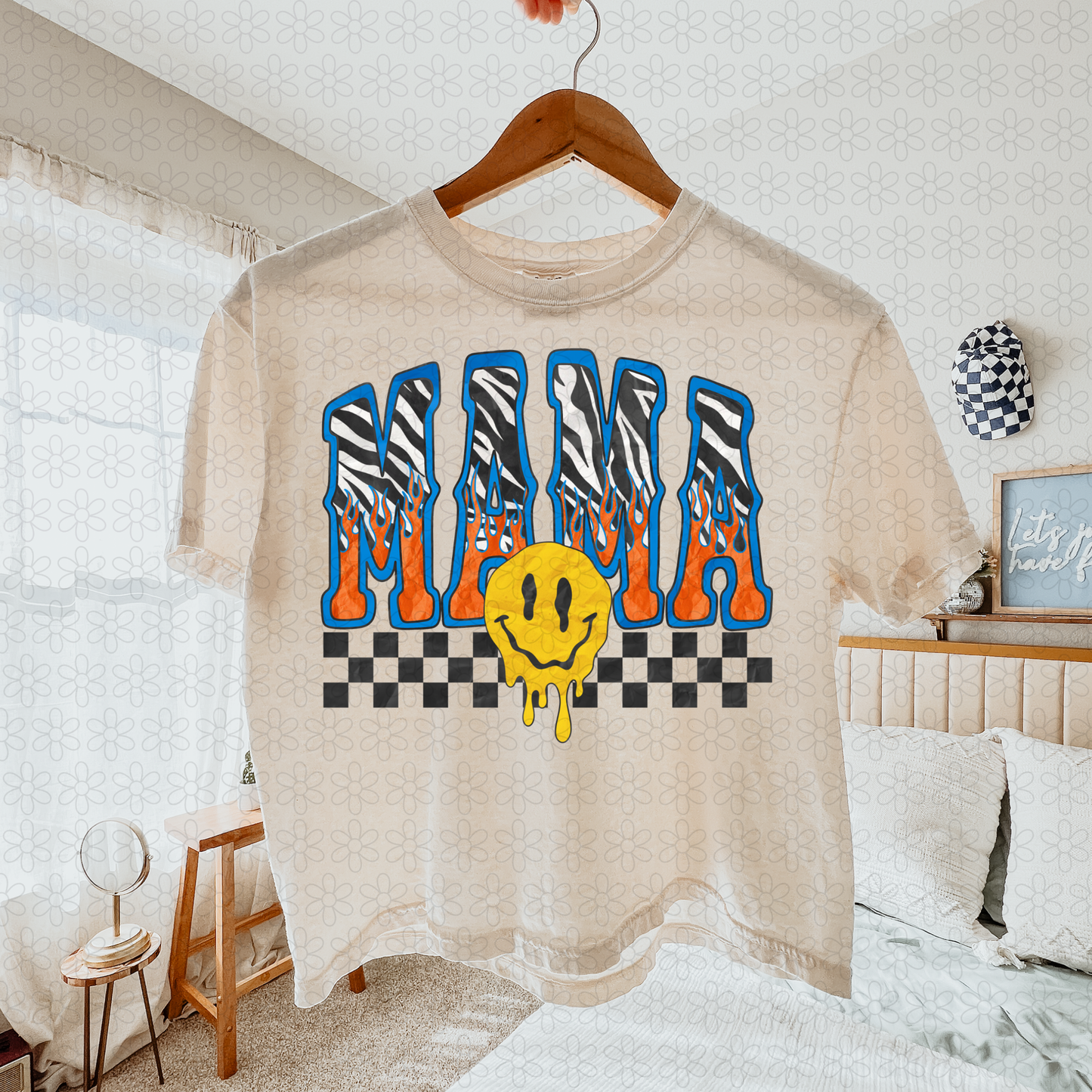 Mama zebra flame