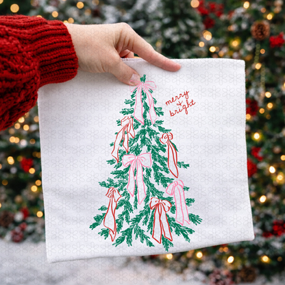 Merry and bright coquette tree
