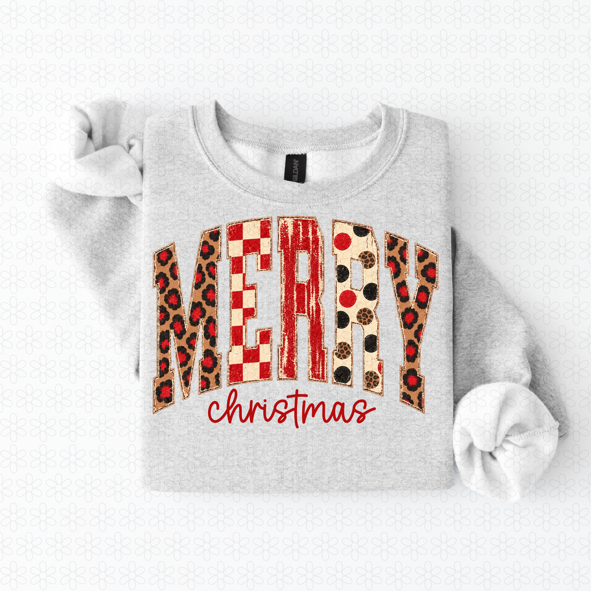Pattern merry Christmas