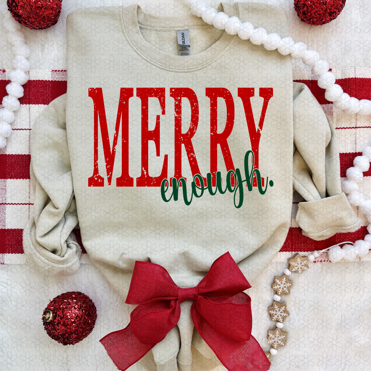 Merry enough