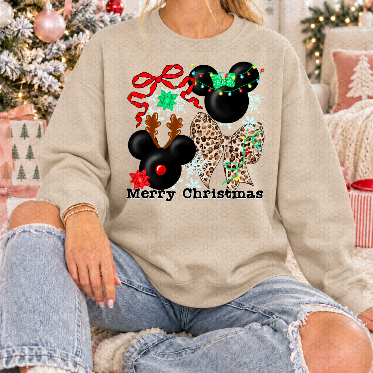 Merry Christmas mouse ears