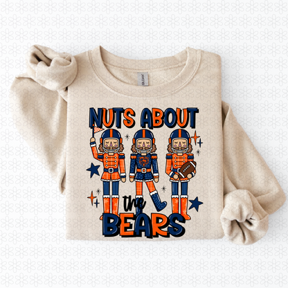Nuts about (choose your nfl team)