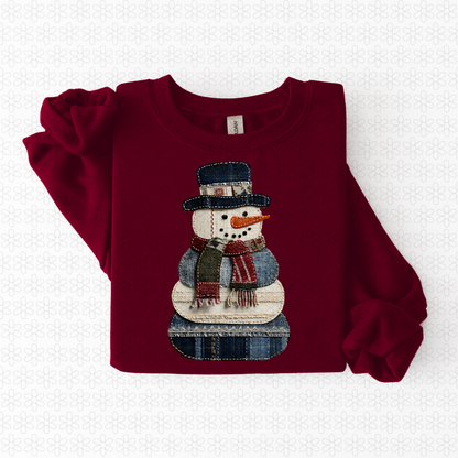 Patchwork Snowman