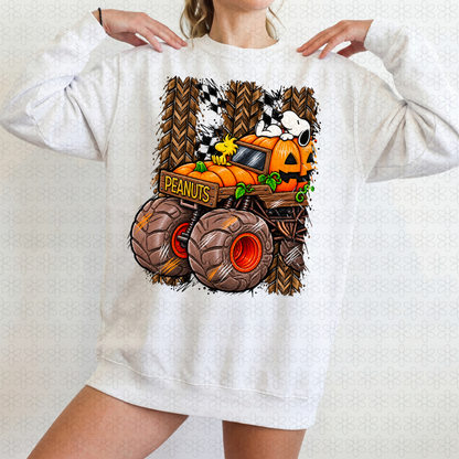 Monster truck with mud tracks (choose your truck)