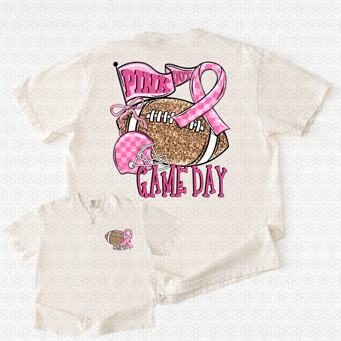 Pink out game day with pocket image