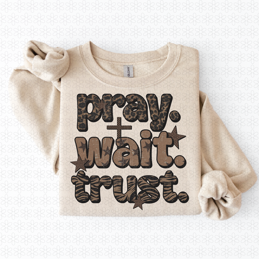 Pray wait trust