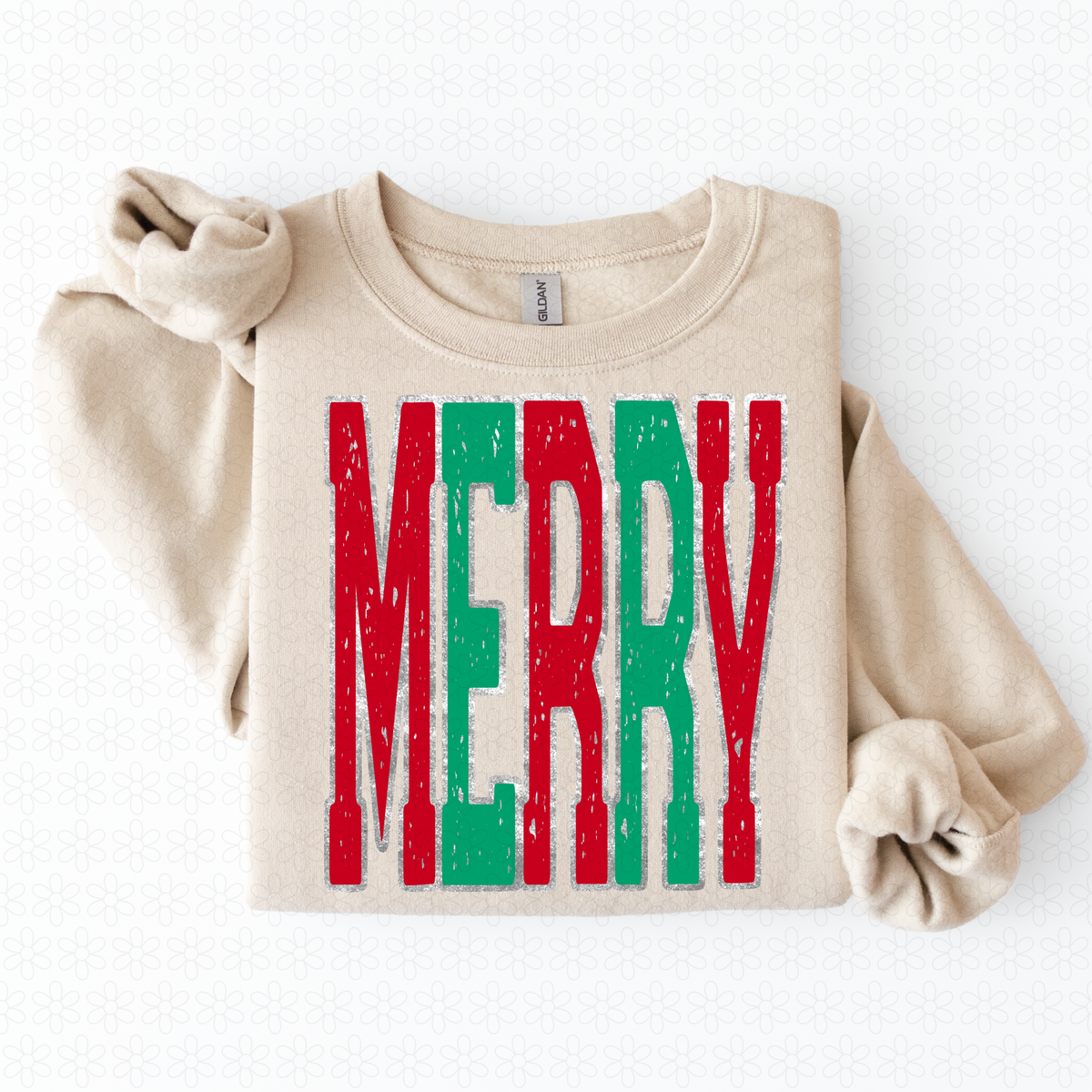 Red and green merry