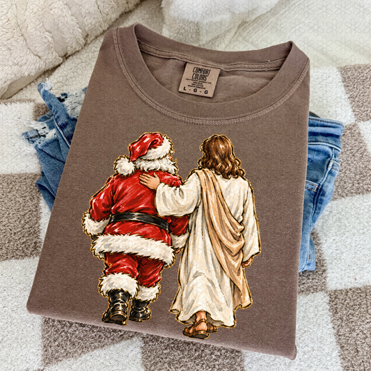 Santa and Jesus