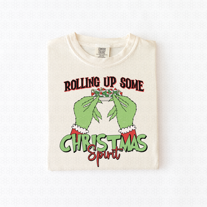Rolling up some Christmas Spirit