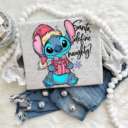 Stitch define naughty