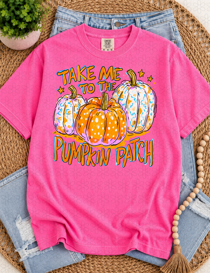 TAKE ME TO THE PUMPKIN PATCH