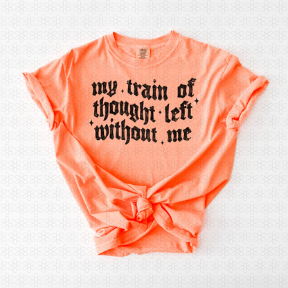 My train of thought left without me
